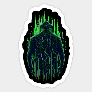 Guardian of the Digital Realm: IT Security Team Leader Sticker